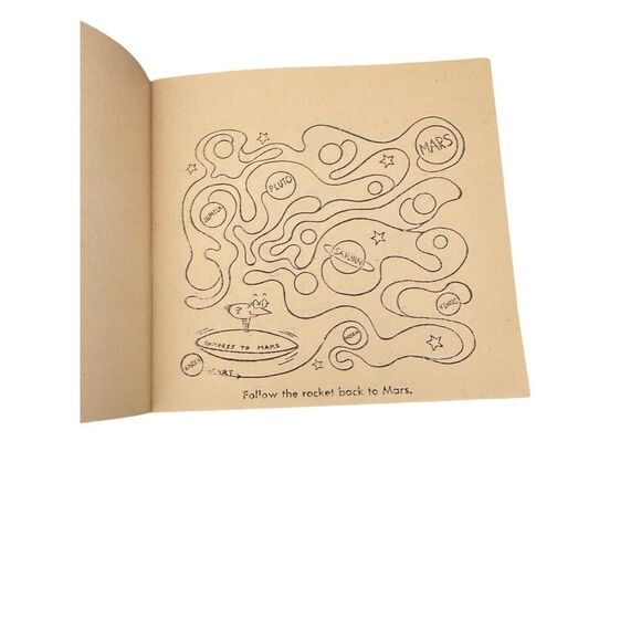 Vintage 1950s Activity Book | Unused  – Mid-Century Kids Ephemera - Picture 10 of 10